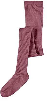 NAME IT Unisex Baby NKNPANTYHOSE 2P Rib NOOS Strumpfhose, Deco Rose, 74-80