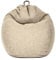 Green Bean Indoor XXL Sitzsack mit 300 Liter mit EPS-Perlen Füllung - Kuschelig Weich Waschbar - Drinnen Stoff Bodenkissen Liegekissen Sitzkissen - Sand Creme