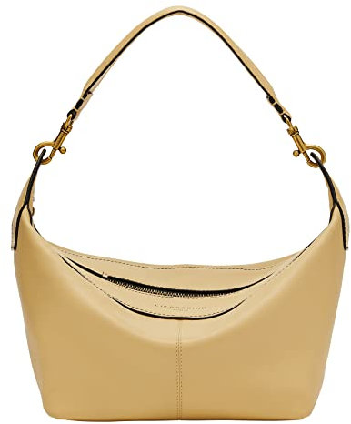 Liebeskind Damen Hobo, Zeitgenössisch, Champagne, Small (HxBxT 16 cm x 24.5 cm x 14 cm)