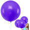 90cm Groß Ballon Violet, 6 Stück Riese Latex Ballon, Grosse Luftballons, XXL Riesen Luftballon, Riesige Runder Luftballons, Jumbo Dicke Latex Ballon für Hochzeit Geburtstag Karnevals Deko