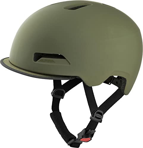 Alpina Unisex, Fahrradhelm, Olive Matt, 57-62 cm