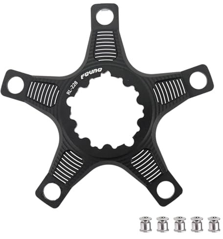 DJC Bike GXP Kettenblatt-Adapter Spider auf 110BCD Konverter für Rennrad-Kurbelgarnitur (GXP auf 110BCD)