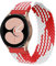 Solo Loop Trenzado para Samsung Galaxy Watch 6/6 Classic/5/5 Pro/4/4 Classic/3 41mm/Active 2/Active para Amazfit BIP/GTR 42mm/GTS/2/2e/3,20mm Correas de Nylon Repuesto Ajustables para Mujer Hombre