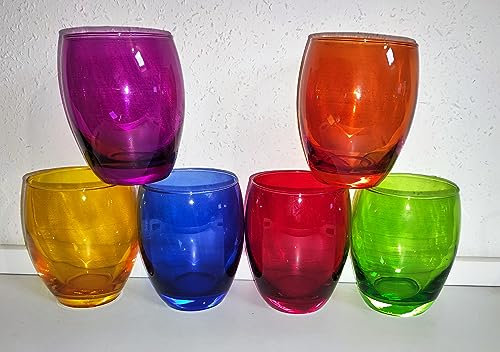 Rofu - Action-Kik - Tedi - 6 bicchieri/bicchieri, 6 colori, 6 x 0,4 litri