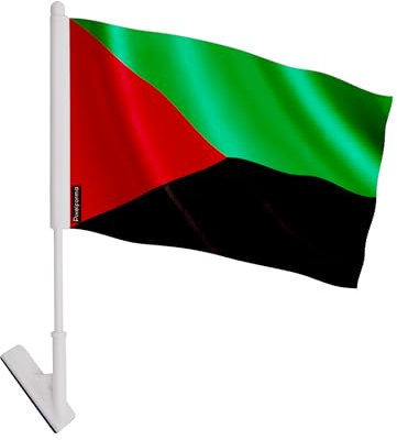 Drapeau adhésif Martinique en Polyester 5 pièces