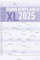 Alpha Edition - Der MEGA-Familienplaner XL 2025 Familientimer, 33x49,5cm, Familienkalender mit 8 Spalten für Termine, viel Platz für Notizmöglichkeiten, Ferientermine DE/AT/CH, deutsches Kalendarium