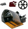 Berkel Aufschnittmaschine Home Line 250 in schwarz - Premium Schneidemaschine inkl. handgefertigtem Einlegebrett + Messerabnehmer + Schleifaufsatz + Aufschnittzange - Sonderangebot, HL250