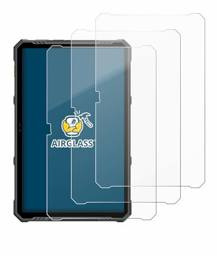 BROTECT (3 Stück Schutzglas für Ulefone Armor Pad 3 Pro / 4 Ultra Schutzfolie Made in Germany Panzer Folie Glas Displayschutz [ 9H, Anti-Fingerprint]