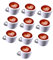 Milageto 10 Stücke Puppenhaus Kaffee Espresso Miniatur Modell DIY Küchenzubehör, Herzmuster