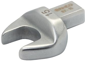 Cabeza intercambiable de boca fija con conector rectangular métrica