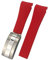QTYQWC 21mm 22mm Schwarz Rot Blau Gummi Armband Für Deepsea Sea-Dweller Submariner 41mm Tauchen wasserdichte Silikon Uhr Strap