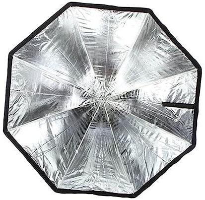 HOMSFOU Photo Light Box Movie Softbox Umbrella Type Softbox Photography Lighting High Reflective Nylon Easy to Fold and Store