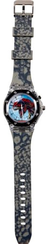 Die Spiegelburg Armbanduhr - T-Rex World (mit bunter Blinkfunktion)