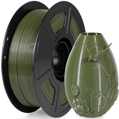 IEMAI PETG Filament 1.75mm 1Kg, Olivgrün PETG 3D Drucker Filament, Kompatibel mit Bambu Lab, AMS, AMSLite, Maßgenauigkeit +/-0.02mm