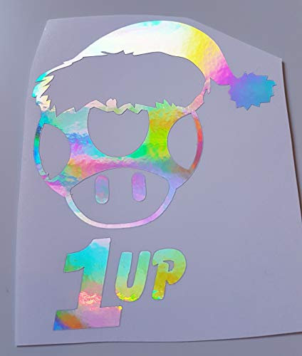 Schönheits Shop 1up Farbwechsel Hologramm Effekt Flip Flop Tuning Aufkleber Decal Stickerbomb JDM Style Sticker Dub Dapper