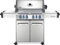 Napoleon P500RSIBPSS-3 Prestige 500 RSIB Barbecue a gas propano sq. in + bruciatore laterale e posteriore a infrarossi, in acciaio inox