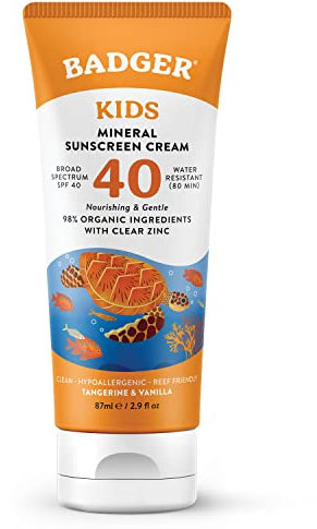 Badger Clear Zinc Kinder Sonnencreme SPF40 87ml