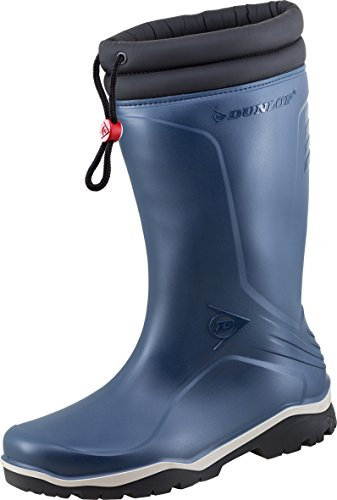Dunlop Boots Thermostiefel Blizzard Wintergummistiefel für Damen und Herren (45 EU, Marine)