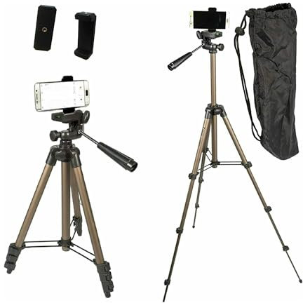 TronicXL Tripod 19S Trépied flexible pour smartphone compatible avec Doro 8050 8080 8035 8031 8031C 820 Claria Mini Liberto 825 810