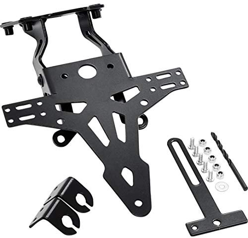 Hashiru Kennzeichenhalter - Robuster Stahl für Einfachen Anbau - 17,5cm Breite