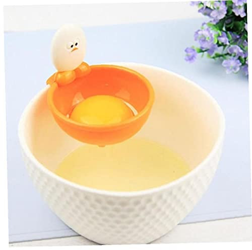 Egg Yolk Separator Plastic Egg Strainer Holder Filter Kitchen Tools