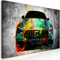 murando Wandbild Mega XXXL Auto Einteiliger XXL-Format Kunstdruck zur Selbstmontage Leinwandbilder moderne Bilder DIY Wanddekoration Wohnung Deko Abstrakt Beton Car i-A-0167-ak-e