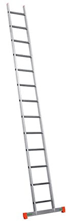 FACAL ECHELLES/ESCABEAUX ALU EBA10183 Echelle Simple alu FACAL 13 échelons Haut. Travail 5.0 m Genia Barre Stab. -GS400/B