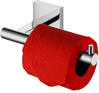 KOKOSIRI Porte-Rouleau de Papier Toilette pour Salle de Bain en Acier Inoxydable chromé Poli B2005CH