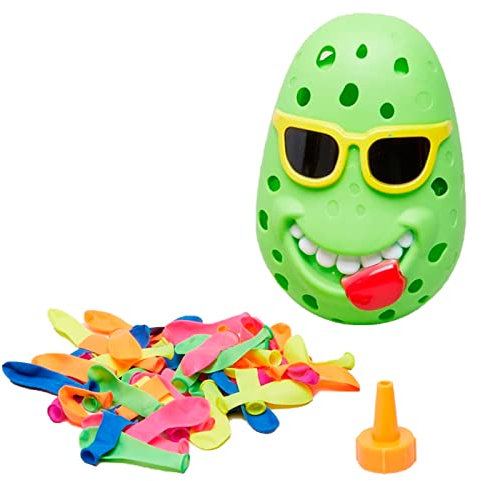 Acan Tradineur - Juego Splash Clown o Patata Loca, Incluye 50 Globos de Agua, Juguete refrescante para Exterior, Verano, niños, 14 x 9 x 9,5 cm, Color Aleatorio
