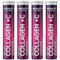 Collagen Effervescent - Marine Collagen & Vitamin C Supplement - 500mg Per Tablet (4 Tubes) Beauty & Co