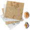 100 Blätter Lebensmittelqualität Wickelpapier Lebensmittelverpackung Wachspapier Butterbrotpapier Antihaft, 22 * 22 cm Lebensmittel Geschenkpapier