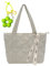 boshiho Nylon Baumwolle Gepolsterte Gesteppte Tragetasche Damen Tasche mit Reißverschluss Tote Bag Große Kapazität Schultertasche Umhängetasche für Alltag Arbeit Büro Reisen Einkaufen Schule