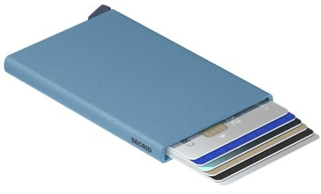 Secrid Cardprotector Powder Sky Blue Accessoire de Voyage -Portefeuille, Talla única Mixte Adulte