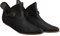 Stivali medievali da donna - Scarpe singole piatte in pelle PU con fibbia regolabile per cintura - Stivaletti Renaissance Larp Boots Retro in pelle per uomini e donne (42)