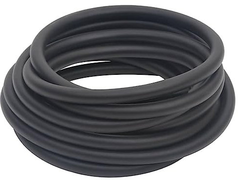 vidaXL Hybrid Luftschlauch, Druckluftschlauch für Kompressor, Kompressorschlauch Schlauch max. Arbeitsdruck 20 bar, Schwarz 0,6 2m Gummi PVC