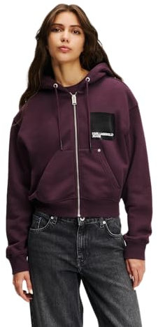 KARL LAGERFELD JEANS, Damen, Zip Up Hoodie, Pflaum Perfect, Medium
