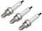 Bundle: 3 x Zündkerze für DENQBAR Motoren A7RTC CR7HSA Roller Quad GY6 50cc 125cc Benzhou