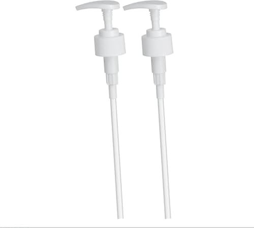 Universal Shampoo/Conditioner Dispenser Pumps for 28mm Necks, Durable, Reusable, Set of 2, suitabel for 750ml & 1000ml bottles.