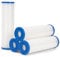 Cold Plunge Water Filter Cartridges, 50 Micron Sediment Filters, 10” Universal Fit (2.5” x 10”), Compatible with Cold Plunge Tubs, Under Sink & Whole House Systems, Pack of 4