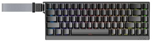 IROK MU68PRO Rapid Trigger Magnetic Switch Keyboard, Aluminum CNC Frame Mechanical Keyboard, 65% TKL Hot Swapped RGB Programmable Wired Gaming Keyboard for Win/Mac Gamer-Black