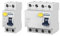 SkyjOy Salvavita Riarmo Automatico Interruttori di Circuito di dispersione a Terra 32A 300mA Interruttore Magnetico 2P 2 Poli Differenziale Riarmo Automatico(4,32A 300mA)