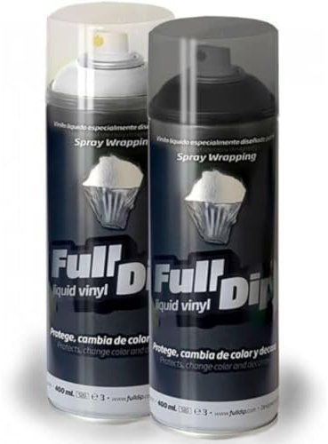 AutoFullCar - Ahumado Faros Negro Brillo - 1 spray Full Dip Ahumado Negro + 1 spray Full Dip Brillo Gloss Reforcer - Spray 400 ml Unidad