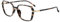 Firmoo Blue Light Blocking Glasses for Women/Men, Geometric Computer Gaming/TV/Phones Glasses Tortoise