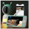 BOIFUN 2K Baby Monitor, Telecamera 360° con Luce Notturna e Display da 5 Pollici, Controllo tramite App Mobile e Monitor LCD, Tracciamento Automatico, Rilevamento di Suoni e Movimenti