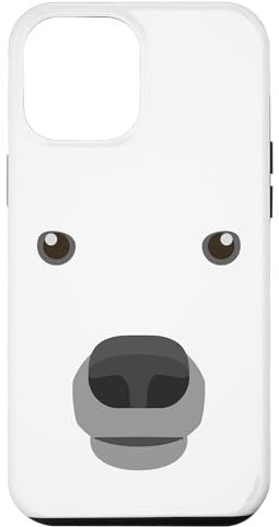 Polar bear face costume carnival fancy dress children Case for iPhone 12 Pro Max