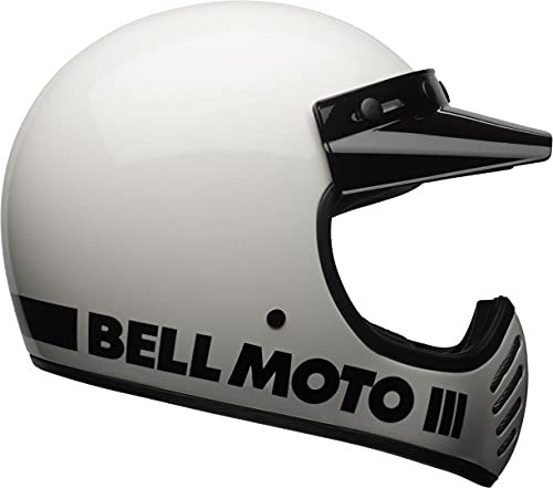 BELL HELMET MOTO-3 CLASSIC WHITE S
