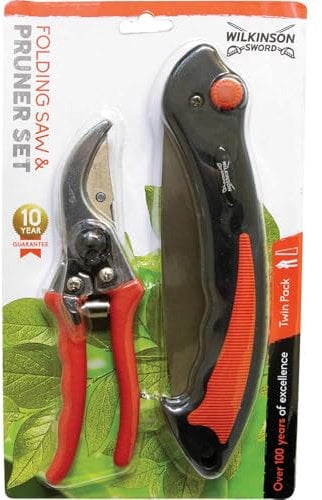 Wilkinson Sword 1111295WG Folding Saw and Pruner Set