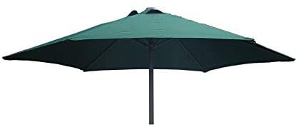 TFS Replacement Parasol Fabric Canopy for Standard, Cantilever & Balcony Parasols (2.5m 6arm, Green)