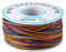 Fafeicy 30 awg Silicone Wire Kit, 8 Color 0K Silicone Hook up Wire Kit Electrical Tinned Copper Wire