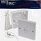 1STec 2/3a Surface Mount Telephone Extension Socket + Backbox + IDC Tool Line Jack for Creating Extra Phone Point Connections (2/3a + Back Box)